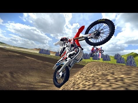 Half-Mile MX Rhythm Section - Red Bull Straight Rhythm - MX Simulator Version