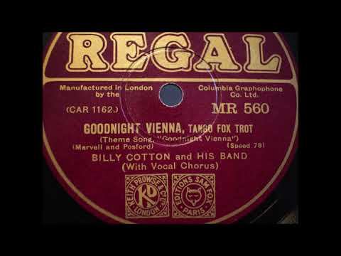 Billy Cotton and his band   Goodnight Vienna