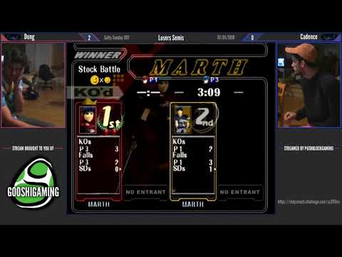 SS 207 [Melee] - Dong (Marth) vs Cadence (Marth) - Losers Semis