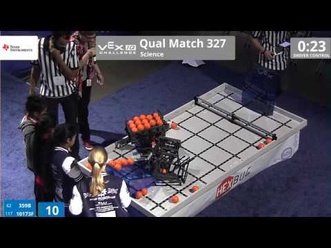 VEX Worlds 2016 - VEXIQ Middle School - Science - Qual 327 (359B 10173F) 104