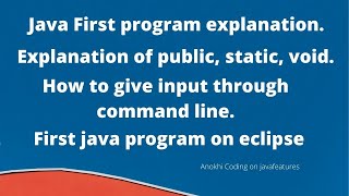 Download the video "java first program | java first program on eclipse ide #JavaFeatures"