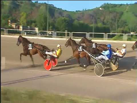 Trotto 10/06/2018 - 9ª corsa - G.P. Unione Europea