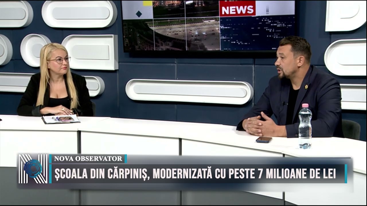 Școala din Cărpiniș, modernizată cu peste 7 milioane de lei