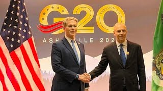 🇷🇺 ロシア財務相がG20に出席！侵攻後初の参加、米財務長官とも会談⚡