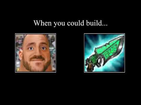 When you could build...