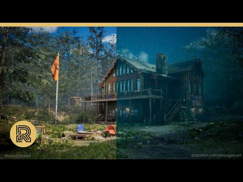 CGI 3D Animated Short: "Tennessee Forest Lodge" by Ben Rodgers | The Rookies