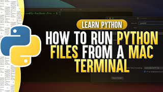 How To Run Python Files From Terminal (Mac)