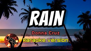 RAIN - DONNA CRUZ (karaoke version)