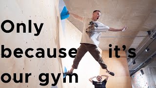 This is what we do when you give us a gym
