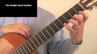 Left Hand Position for Classical Guitar by Douglas Niedt