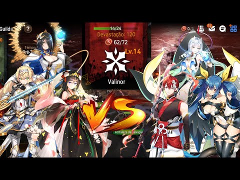 F Lidica fire, Sharun DPS e um monte de outras bizarrices - GVG comentada - Epic seven