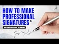 Calligraphy Mastery Expert Tips For Creating Professional Calligraphy Signatures