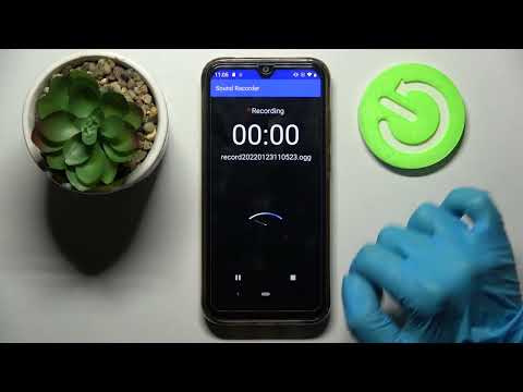 Record Sounds – Use Voice Recorder Application on CUBOT R19