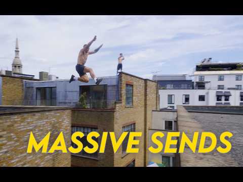 Scary roofgap and HUGE kong! - London Parkour
