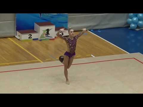 Evelīna Ivanova ball Baltic Flower 2019 Jelgava