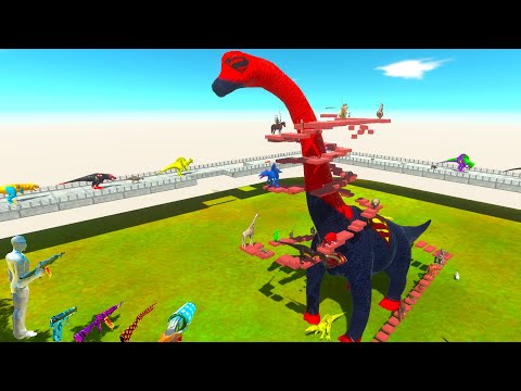 EXTREME PARKOUR FPS AVATAR SAVE DARK SUPERMAN BRACHIOSAURUS DEATH CLIMB - ARBS