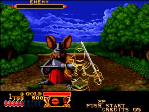 crossed swords neo geo review