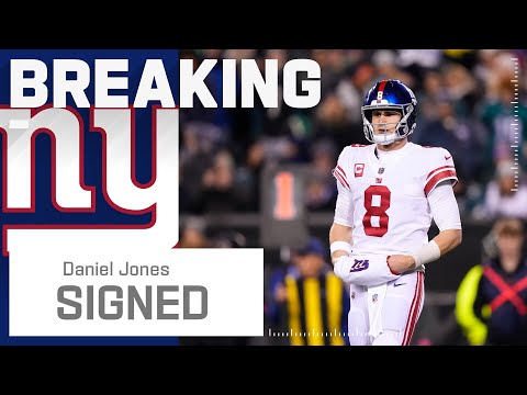 BREAKING NEWS: Daniel Jones Signs 4-Year deal with the New York Giants