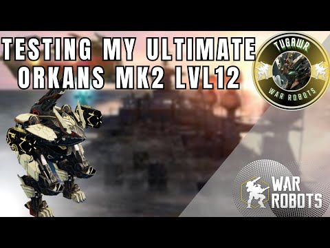 War Robots | Fenrir with ultimate Orkans Mk2 lvl 12 | Free for All Champions League Gameplay