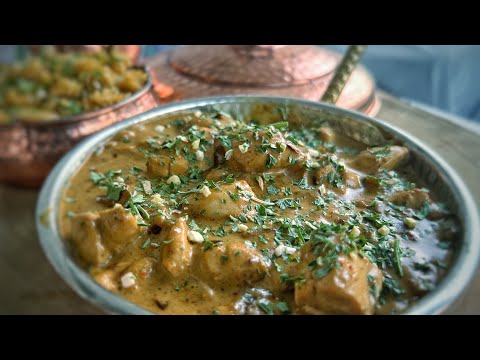 Poulet à la crème et moutarde, une recette facile et rapide mais très savoureuse