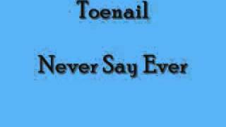 Tony Sunshine - Never say ever