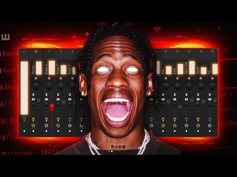 How To ACTUALLY Make Beats For Travis Scott | FL Studio Beat Tutorial