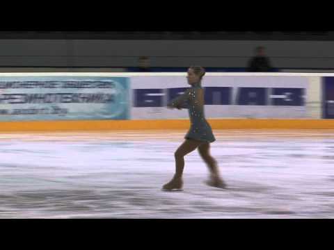 18 Barbie LONG (USA) - ISU JGP Minsk 2013 Junior Ladies Free Skating