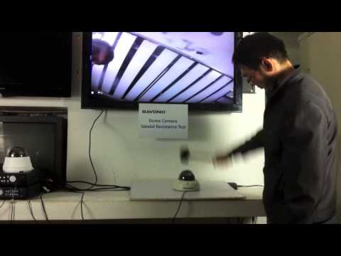 【BAVONO】Dome Camera Vandal Resistance Test