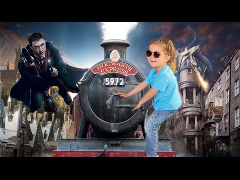 hogwarts express universal studios orlando , full experience {4k}