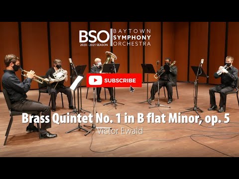 Brass Quintet No. 1 in B flat minor, op. 5 - Ewald