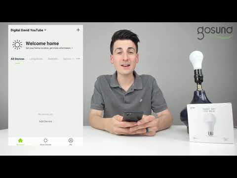 YouTube video about: How to connect gosund light bulb to alexa?