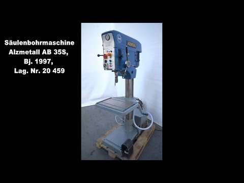 Lager Nr. 20 459 - Säulenbohrmaschine ALZMETALL AB35S, Bj 1997
