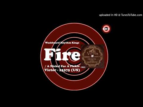 Washboard Rhythm Kings - Fire