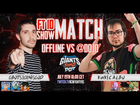 DBFZ Showmatch FT10 - GBOTS Genisgod VS KWK Calbu
