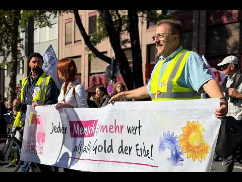 Großdemonstration für den Sozialstaat