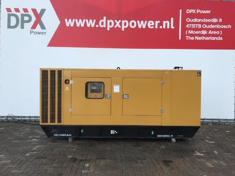 DPX Power: Loadtest Olympian GEH250-4 - 250 kVA Generator set - DPX-11727