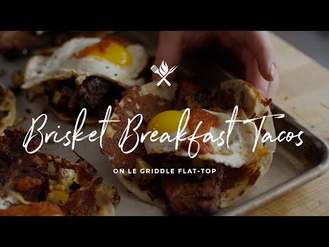 Smoked Brisket Breakfast Tacos Recipe – Egg, Cheese & BBQ in a Tortilla!