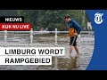 KIJK LIVE: Extreem hoge waterstand teistert Limburg