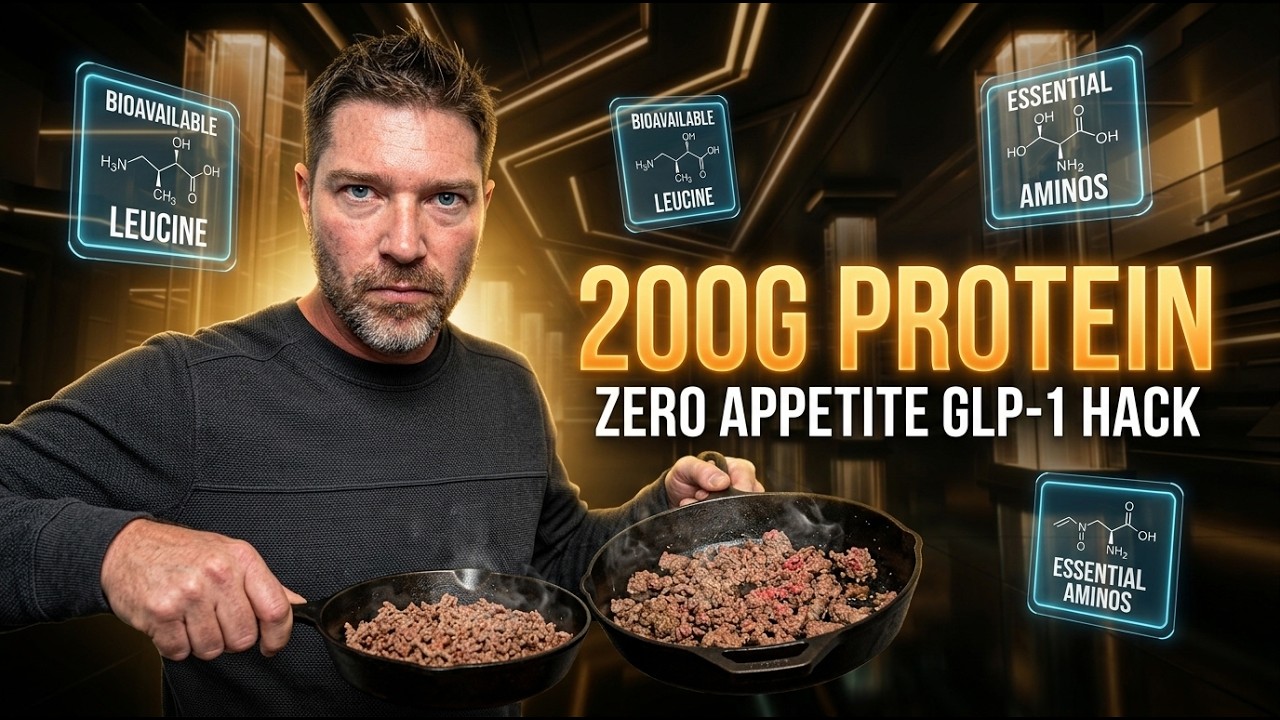 Watch: Day 10: How to Eat 200g Protein on Mounjaro With ZERO Appetite