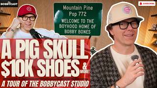 A Pig Skull, $10K Dollar Shoes & More - A Tour Of The BobbyCast Studio