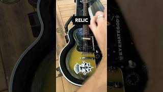 The Jimmy Bower “Relic of God” ‘83 Gibson Sonex-180 Deluxe in heavily aged silverburst  #eyehategod