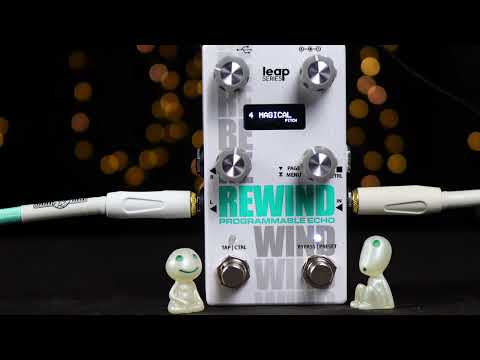 Alexander Pedals Rewind Programmable Echo Pedal Demo
