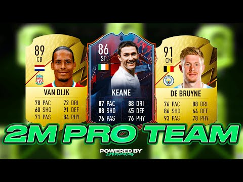 FIFA 22 INSANE TEAM!! 2 MILLION COIN SQUAD BUILDER!! - FIFA 22 ULTIMATE TEAM
