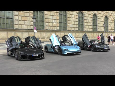 München's Supercars (Speedtail, Senna LM25, Monza SP1, 599 GTO, 911 R, 997 GT2 RS, 600lt LM25) #204