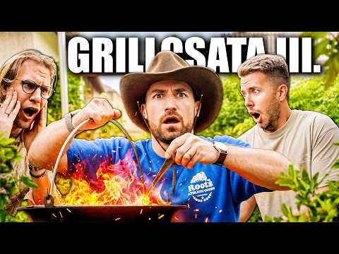 ÚJRA GRILLCSATA, DE IDÉN CSALOK! (Grillcsata III. - Henryvel és Barnival)