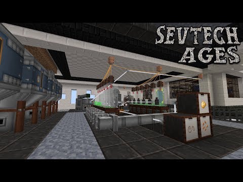 Automating Water and Crops : SevTech Ages Lp Ep #38 Minecraft 1.12
