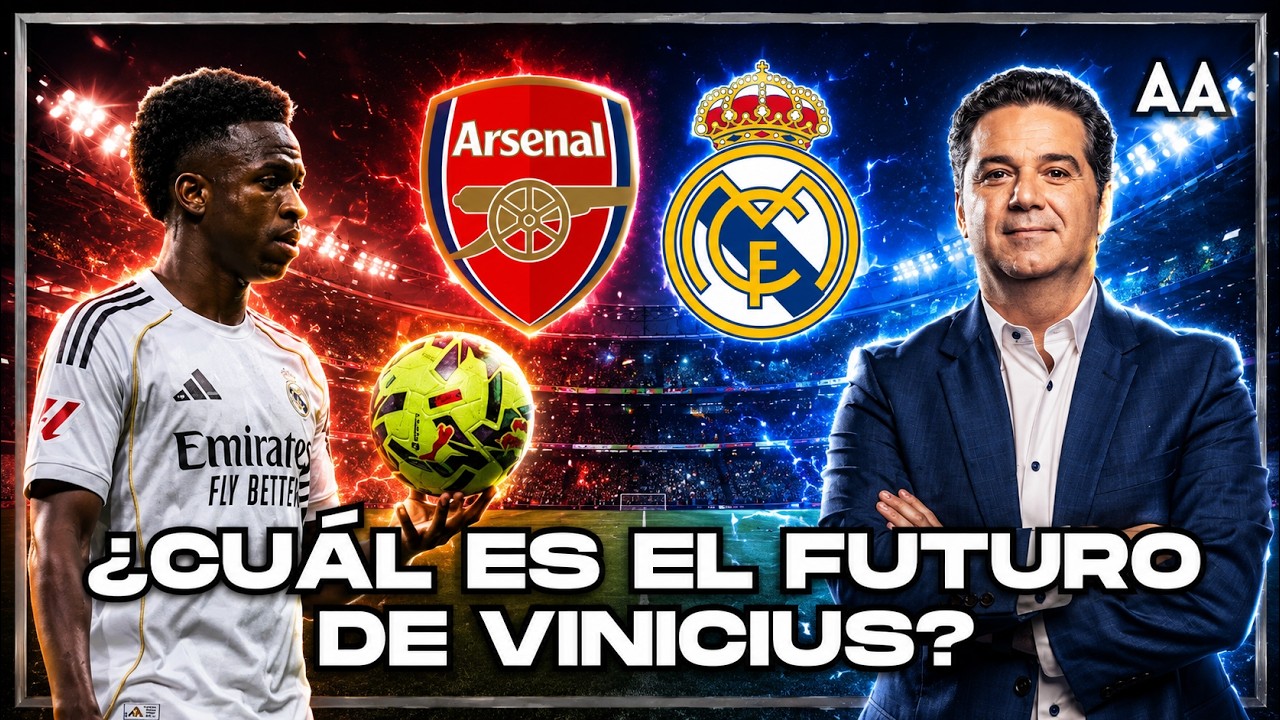 ¿Vinicius deja al Real Madrid? El Arsenal sueña con ficharlo ¿Proyecto TOP? | Andrés Agulla