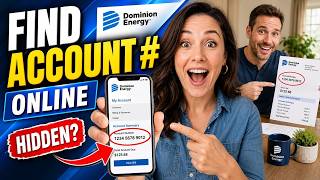 How to find your Dominion Energy account number online