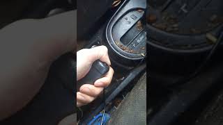 Car handbrake button stuck or jammed , how i solved it (English no bullshit no scam )
