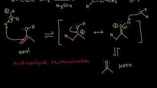 Hydration of alkynes | Alkenes and Alkynes | Organic chemistry | Khan Academy